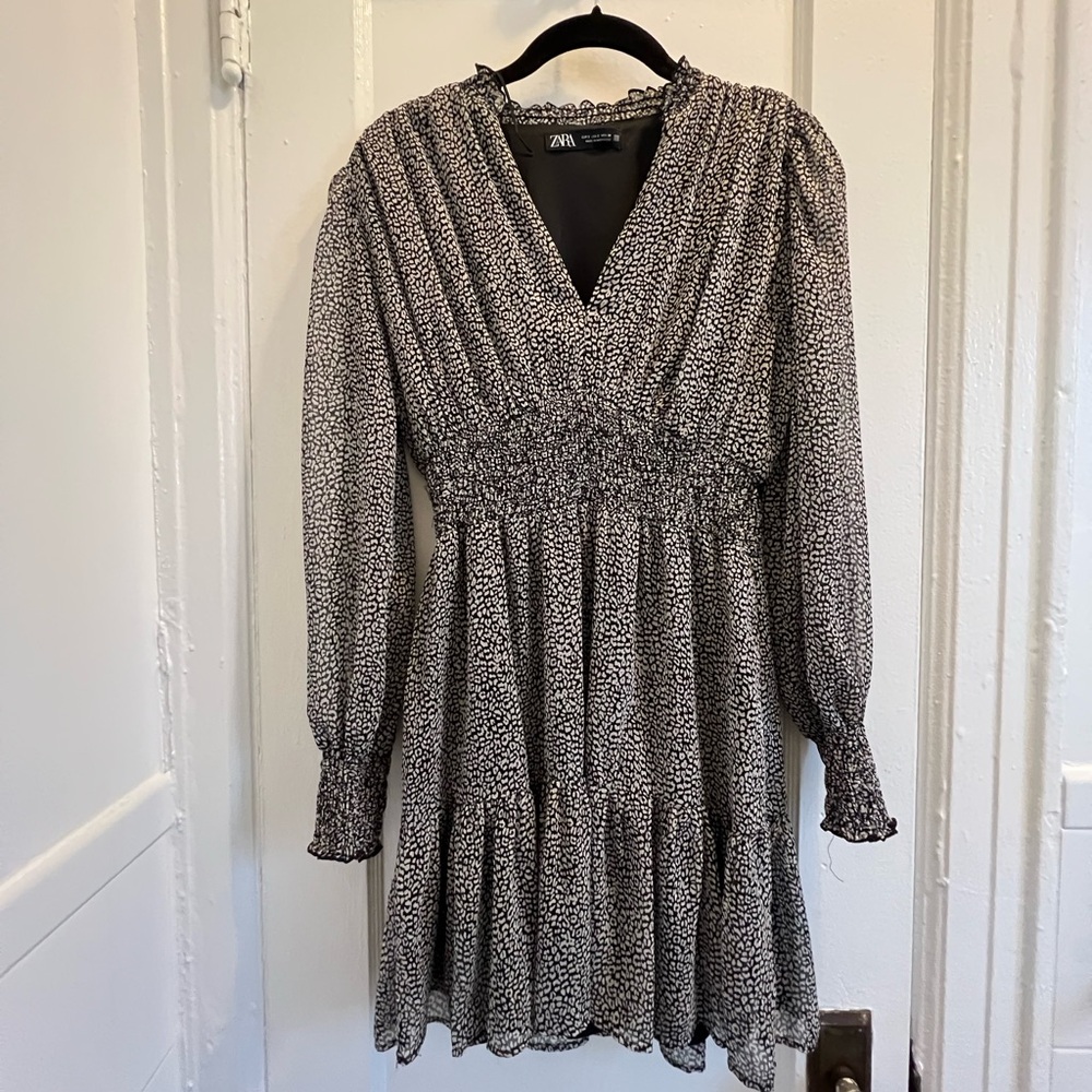 Zara Leopard Print Dress